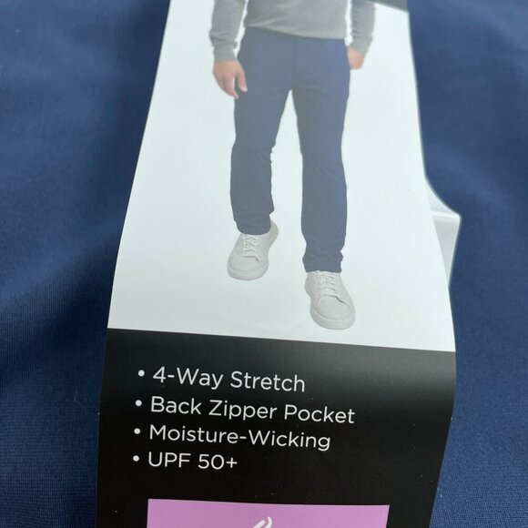 NEW Kirkland Signature Men's 42x34 Commuter Tech Pant 4-Way Stretch UPF 50 - Picture 4 of 8